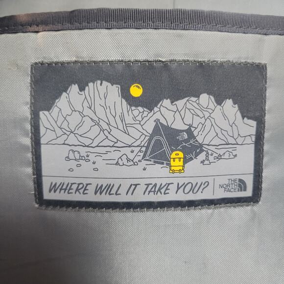 The North Face Backpack Gray Blue Groundwork Flexvent Laptop Outdoor Hiking 29L - Picture 7 of 14